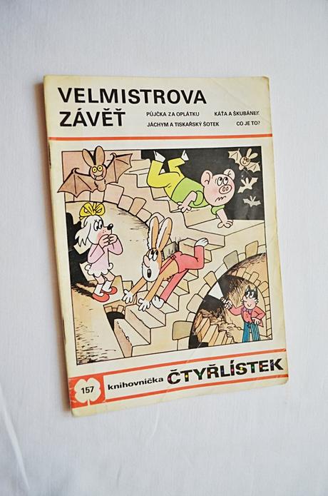 Dětský časopis čtyřlístek 157/ velmistrova závěť, 