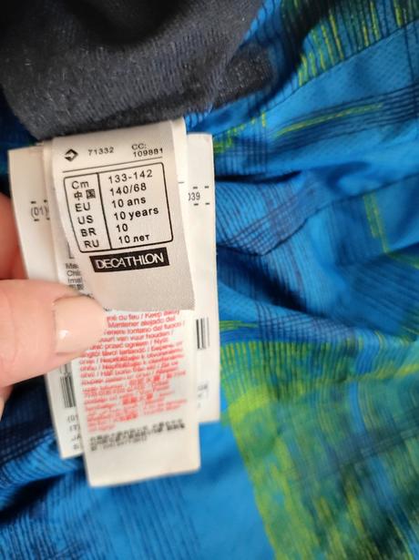 Zimní bunda oboustranná wedze vel. 134-140, wedze,134