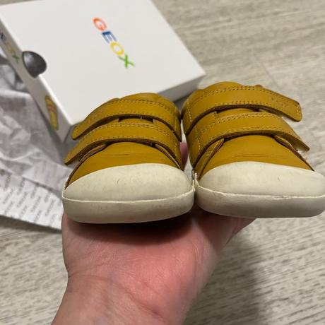 Geox steppieup ochreyellow/ navy barefoot dětské b, geox,24