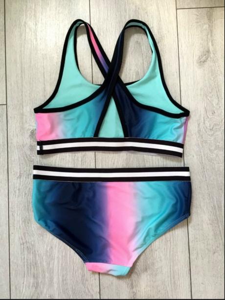 Dievčenske dvojdielne plávky 158-164/12-14, h&m,158