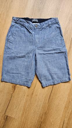 Chlapecké plátěné kraťasy h&m 152 modré, h&m,152