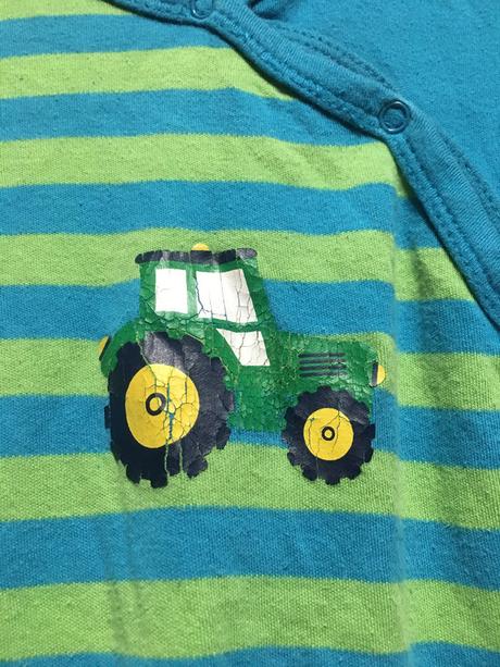 Vel. 92 pyžamový overal s traktorem, 92