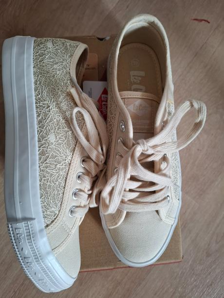 Tenisky třpytivé, lee cooper,38