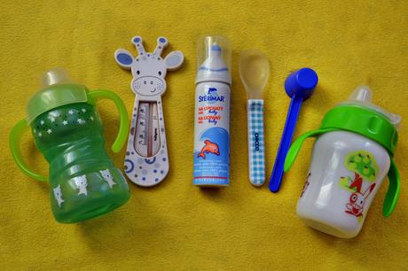 Teploměr do vaničky,láhve,lžička pro nejmenší..,