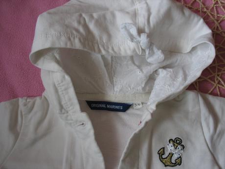 Námořní lehká bunda/mikina- 3/6 měsíců, original marines,62