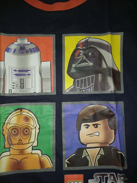 Pyžamový top lego star wars 8-9 let, lego,134