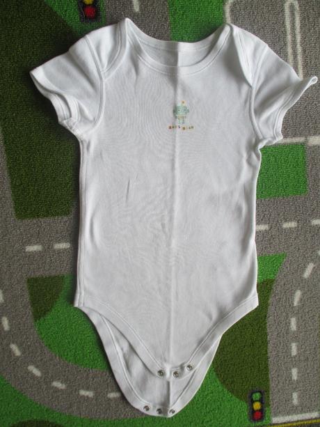 Bavlněné body s krátkým rukávem, marks & spencer,98