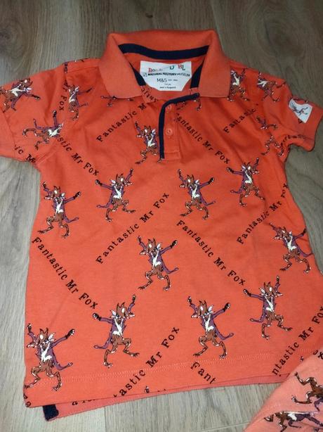Komplet tričko+ kraťasy s fox 104, marks & spencer,104