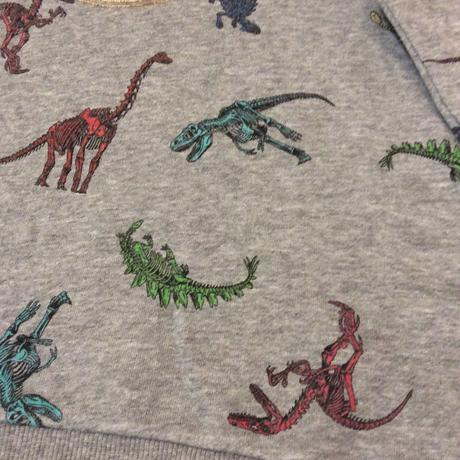 Mikina s dinosaury ,,jurský park", h&m,134