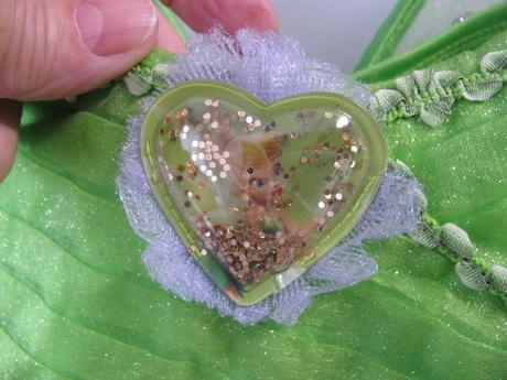 Kostým-krásné šaty s křídly víla zvonilka, 