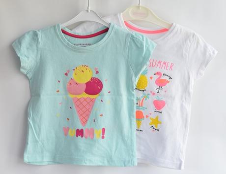 Trička vel. 12 - 18 m, primark,86