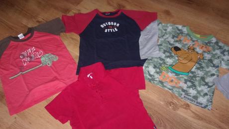 Trička vel. 104/110, 104