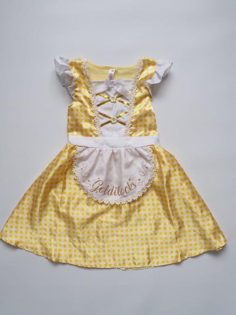 Kostým princezna zlatovláska vel 128,