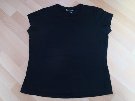 Tričko - černé, vel. 42/44, george,42