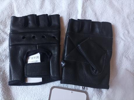 Kožené bezprsté rukavice, m