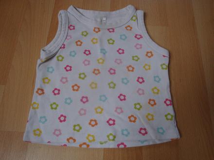 Tílko/košilka s kytičkami, vel. 74, george,74