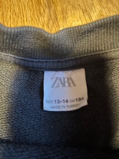 Mikina přes hlavu, zara,164