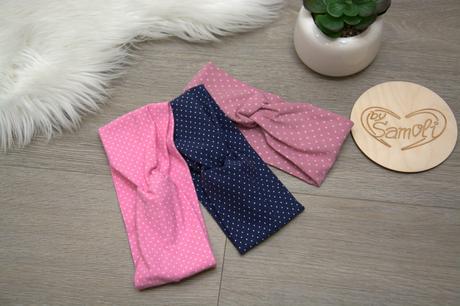 Čelenka s křížením - mix vzorů a velikostí, 74 - 158