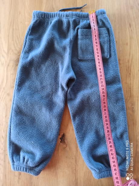 Flaušové tepláky, peanuts,86