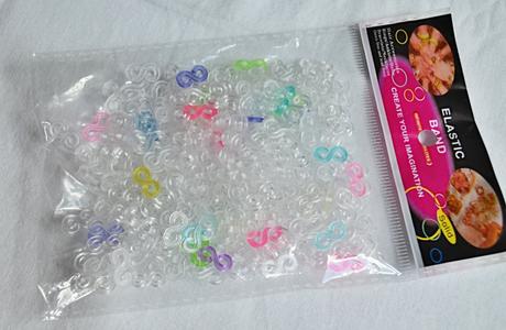 Spoje ke gumičkám na gumičkování,