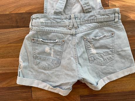 Džínové lacl kraťasy, vel s, chillin, s