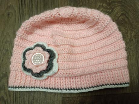 Dívčí čepice, pro obvod hlavičky 38-44 cm, 86