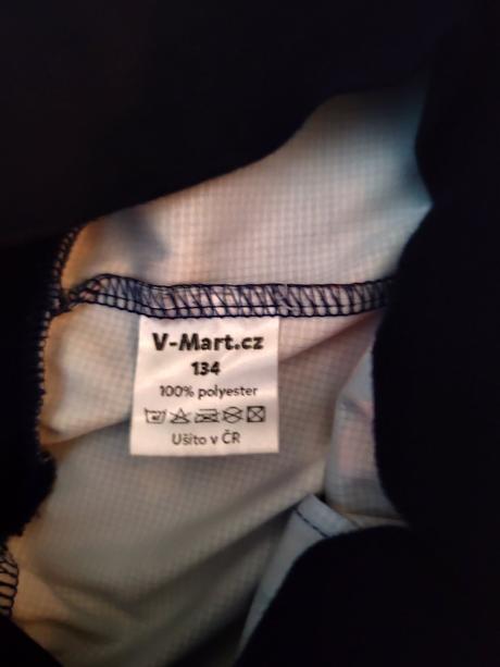 Softshel.kalhoty vmart karol a kvído,vel.134, 134