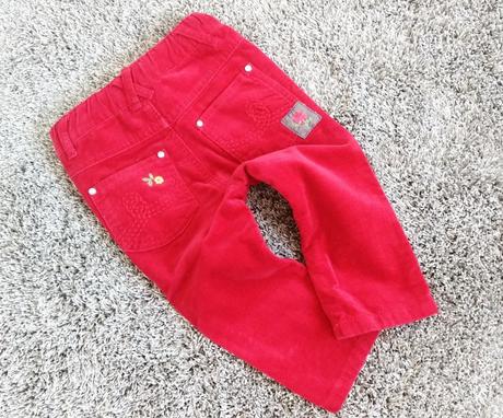 Kalhoty / sametovy manchester, marks & spencer,86