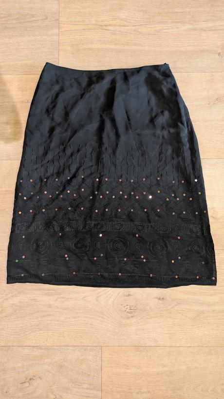 Společenská sukně copellini s flitry 38, m