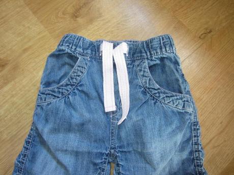 Peckovní odlehčené džínečky, h&m,98