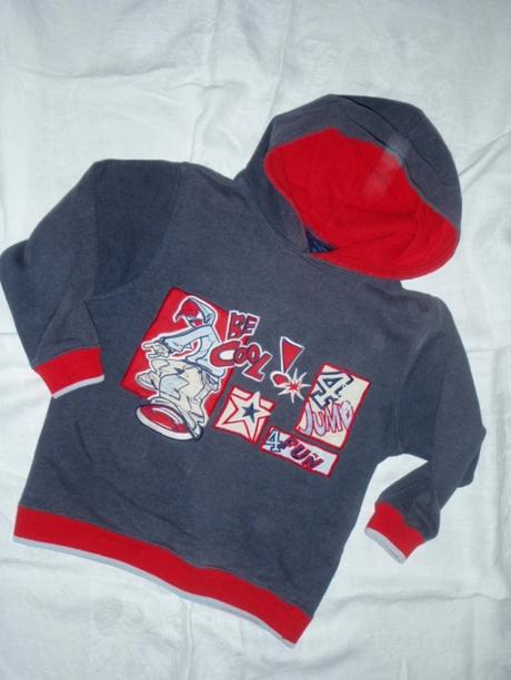 Bavlněná mikina pro skejťáky, 110