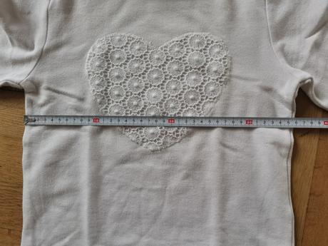 Svetr mikina dívčí svetřík vel. 122 / 128, h&m,122