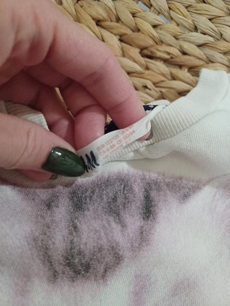 Kočičková mikina h&m 110/116, h&m,116