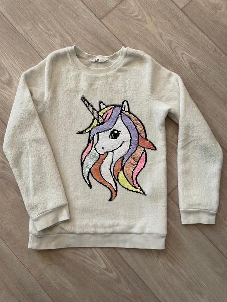 Dívčí mikina zn. h&m vel. 134/140, h&m,140