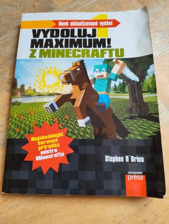 Kniha vydoluj maximum z minecraftu, 