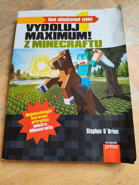 Kniha vydoluj maximum z minecraftu, 