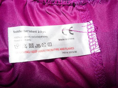 Pruhované kalhoty ke kostýmu,