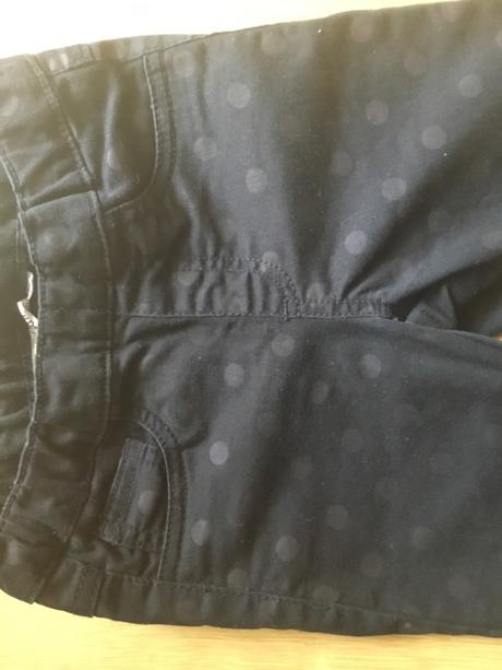 Kalhoty dzeginy skinny s puntiky, kappahl,116