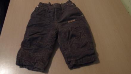 Zateplené kalhoty 68, 68