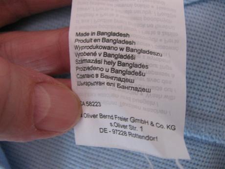 Modré bavlněné tričko s.oliver, s.oliver,m