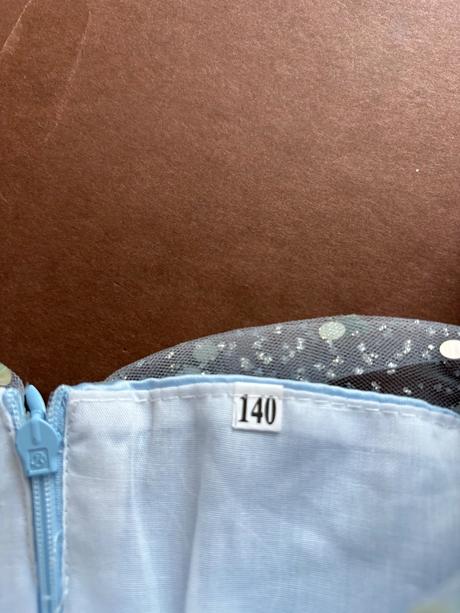 An14/ kostym šaty popelka - v.140, 