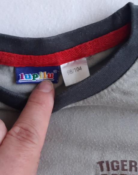 Triko s tygrem, lupilu,98