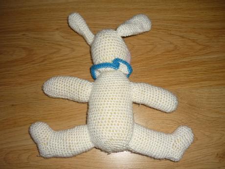Pletený zajíček,