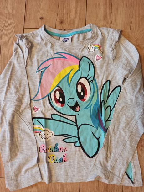 2x triko s dlouhým rukávem, disney,134