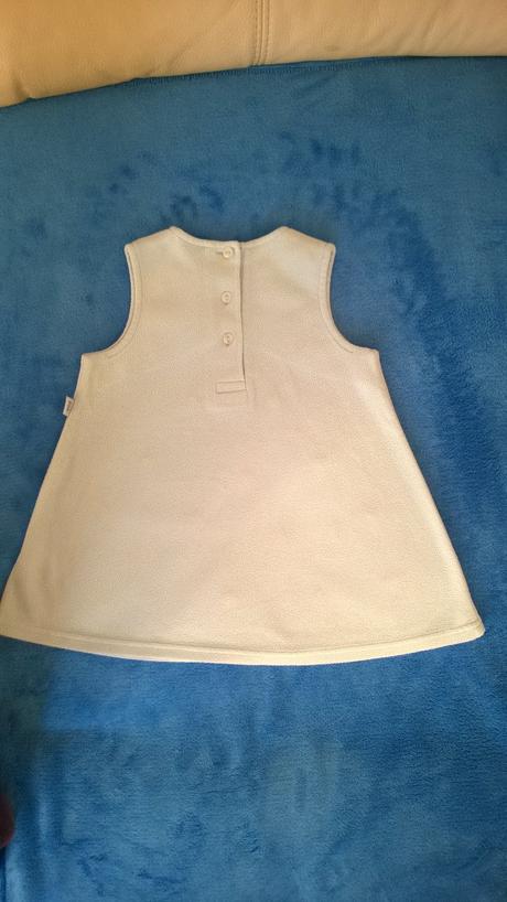 Fleesové šaty, vel 74 -80, marks & spencer,74