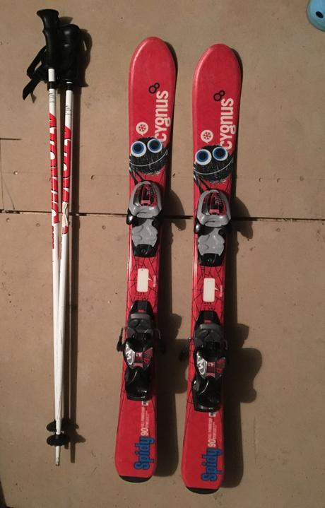 Lyže, sjezdovky 90 cm, 90-99 cm