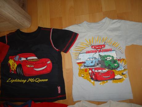Trička s krátkým rukávem s autem blesk, m&co,92