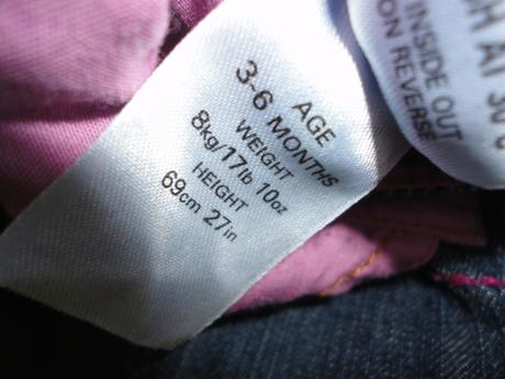 Podložené laclíky marks+spencer, 3-6 měs. i více, marks & spencer,68