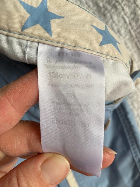 Plátěné kalhoty vel. 128/7-8 let, items,128