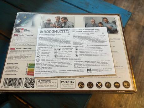 Nové nerozbalené 3d puzzle dřevěné,